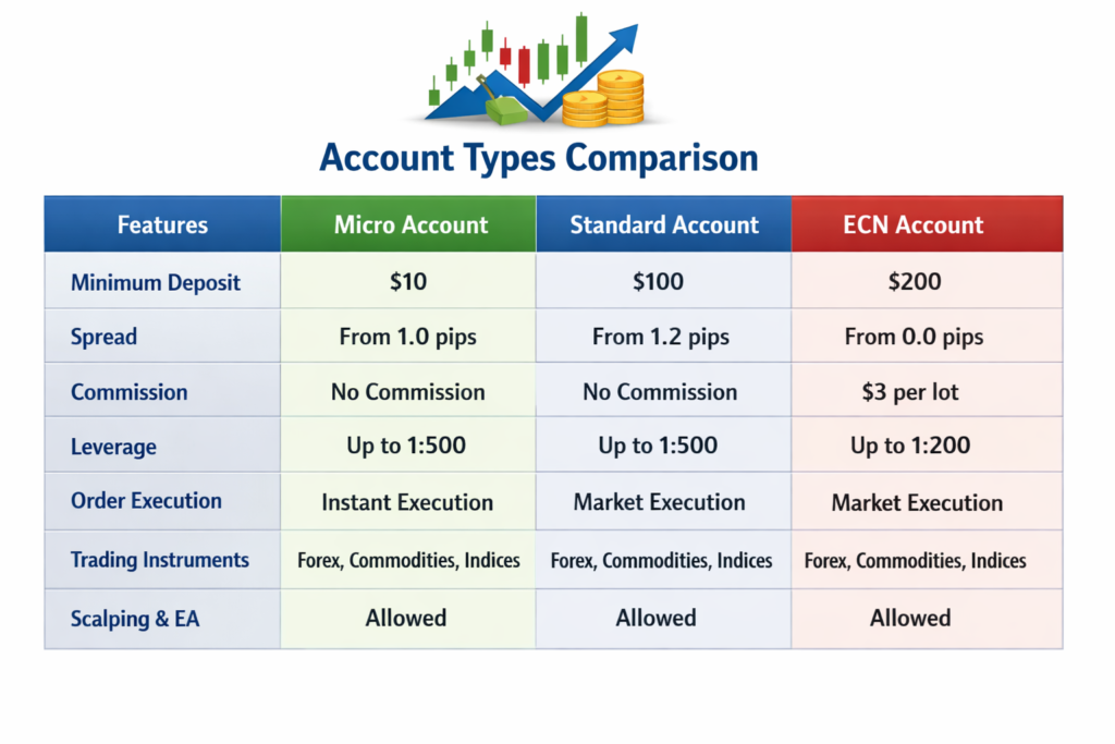 how to open a forex account