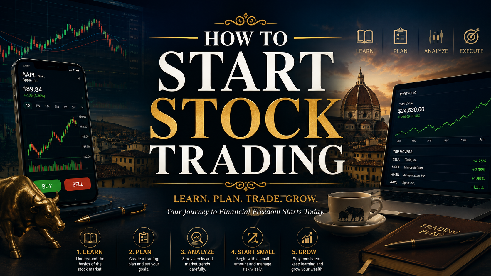 how to start stock trading