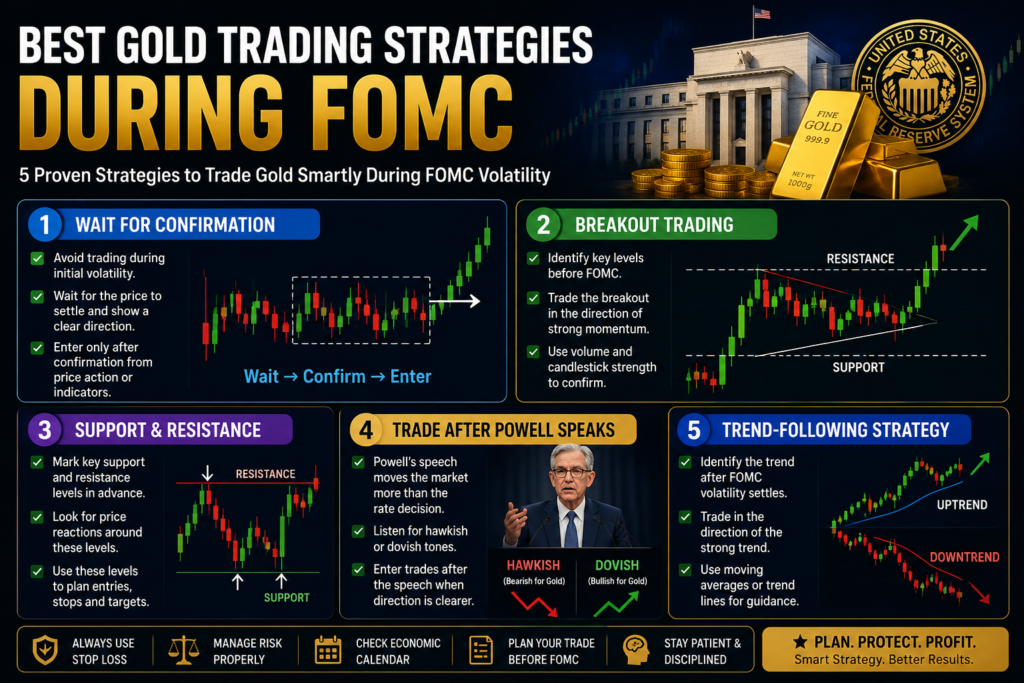 Gold during FOMC meeting