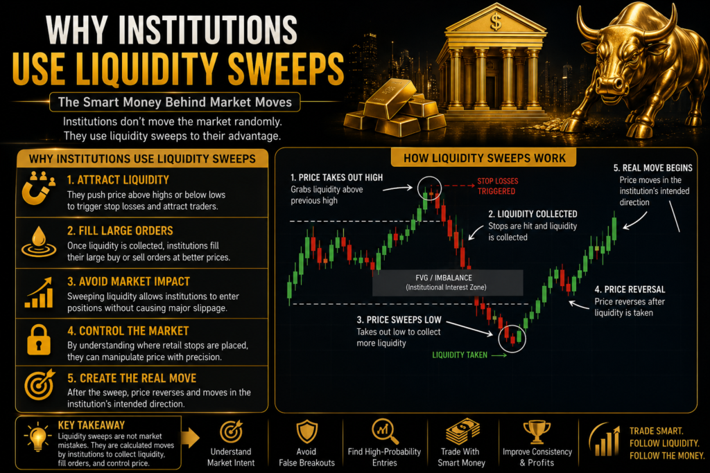 Gold liquidity sweep strategy
