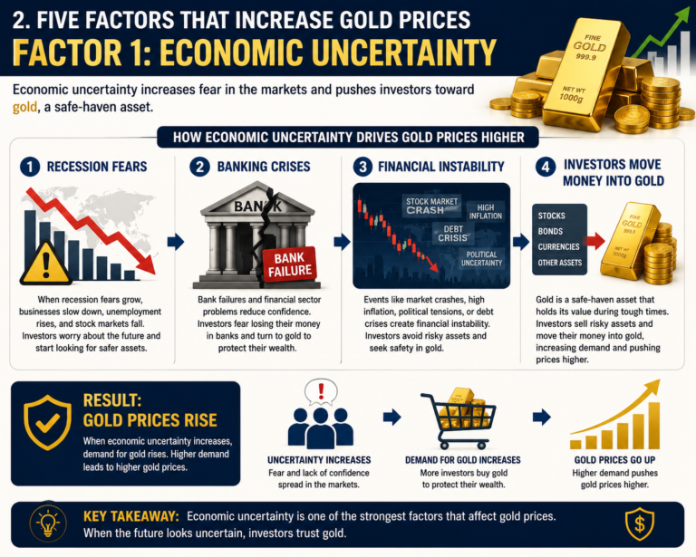 factors that affect gold prices