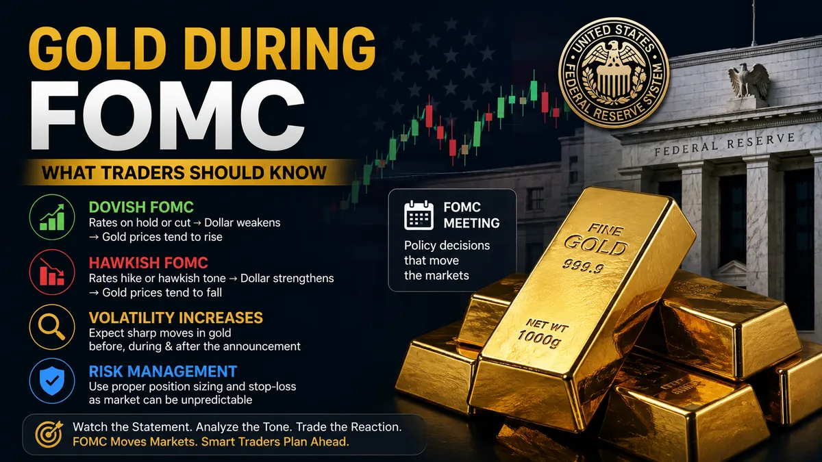 Gold during FOMC meeting