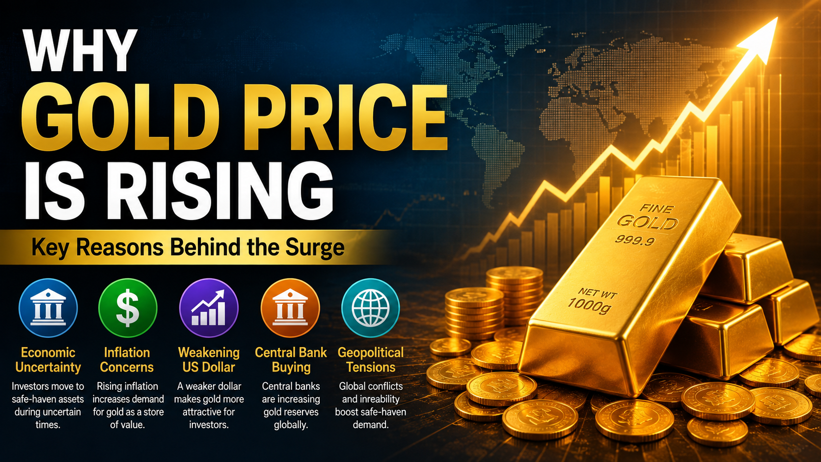 why is gold price rising