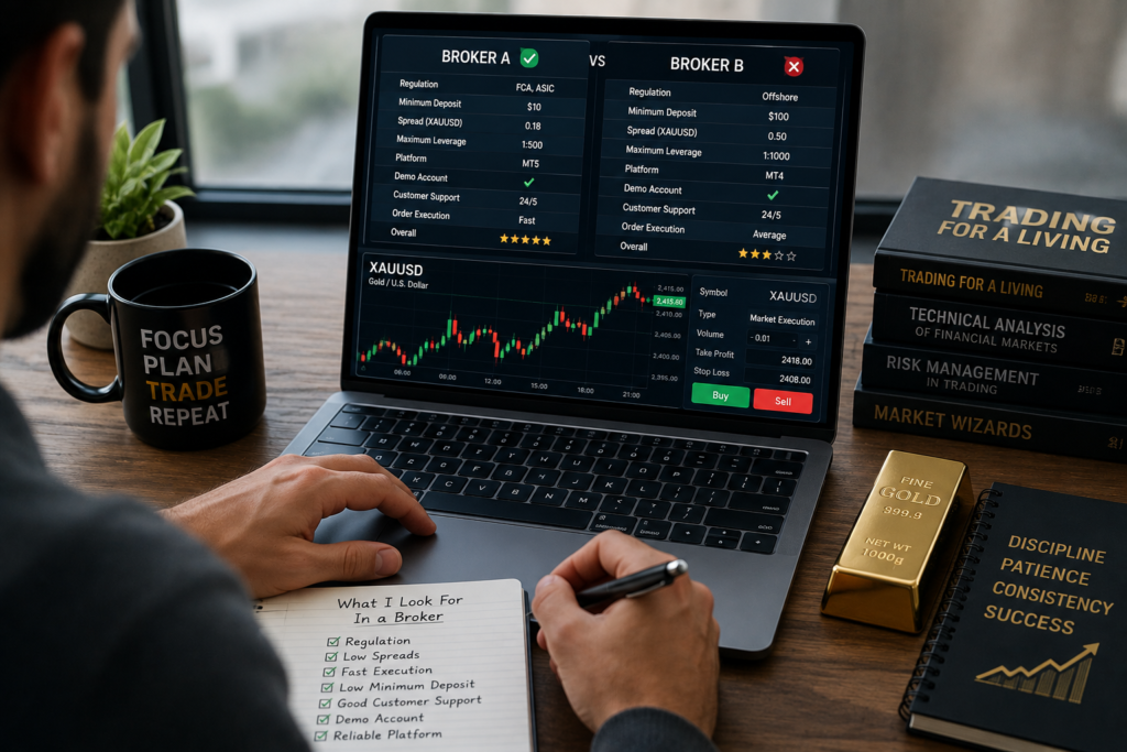 How to start gold trading with $100 dollars