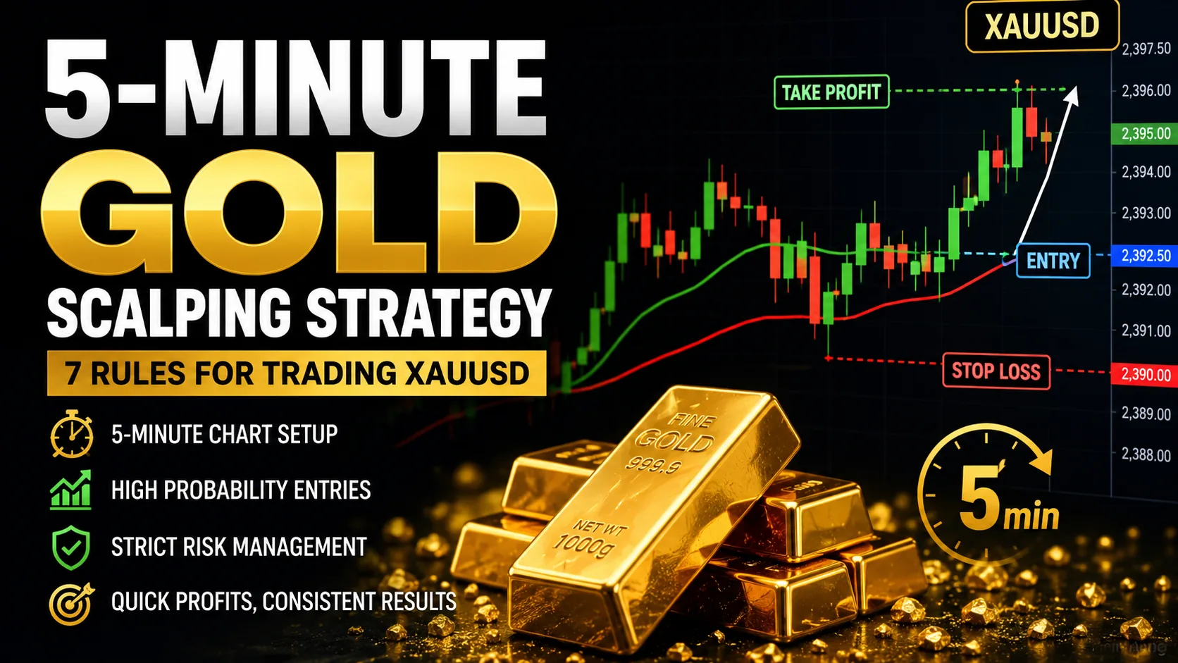 5-minute gold scalping strategy